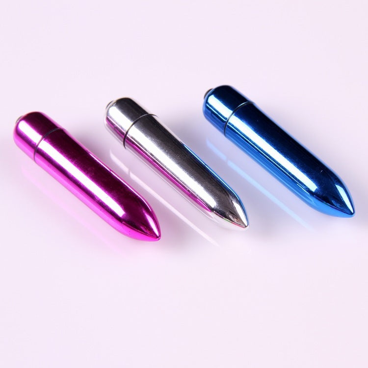 Electroplating Bullet Head Vibrator Women's Health Care Products